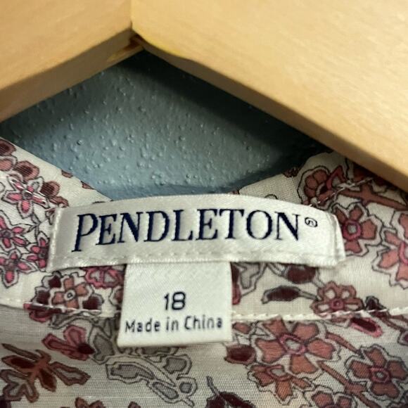 Pendleton Sheer Blouse - Picture 2 of 4